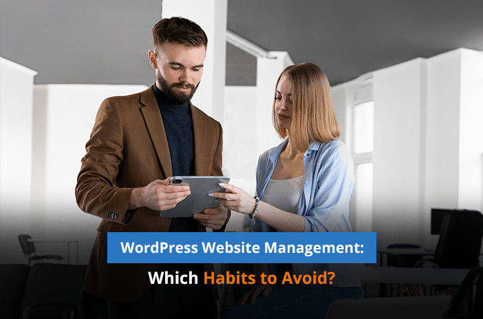 Wordpress maintenance is crucial for any type of website. WordPress Website Maintenance: Which Habits to Avoid? - Nirmal Web Studio