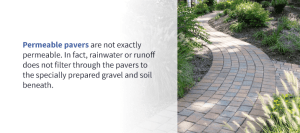 Permeable pavement (also known as pervious or porous concrete) is a specific type of pavement with a high porosity that allows rainwater to pass through it into . How Do Permeable Pavers Work Nitterhouse Masonry