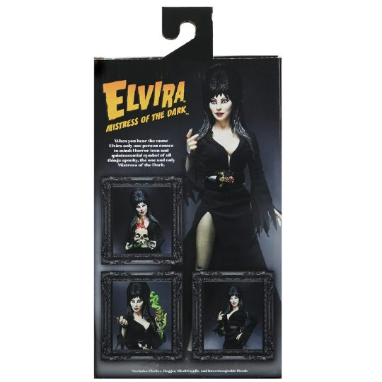 NECA Elvira Mistress of the Dark Clothed 8in Figure