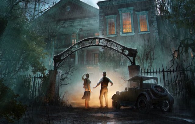 PS Plus June 2025 Games: Two characters can be seen in front of a manor