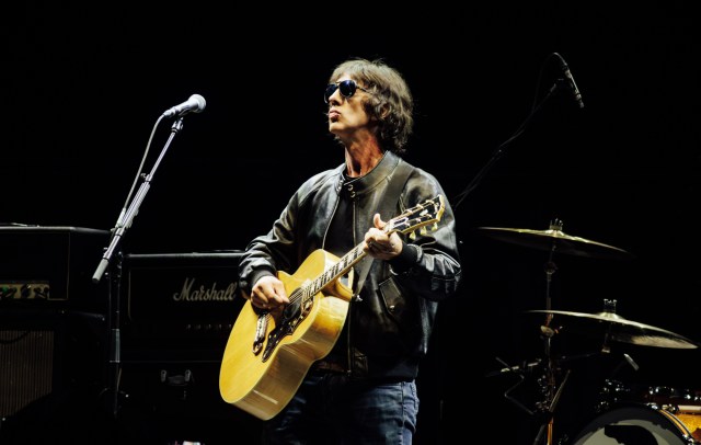 Richard Ashcroft supporting Oasis at Cardiff Principality Stadium on Friday July 4, 2025. Credit: Andy Ford for NME