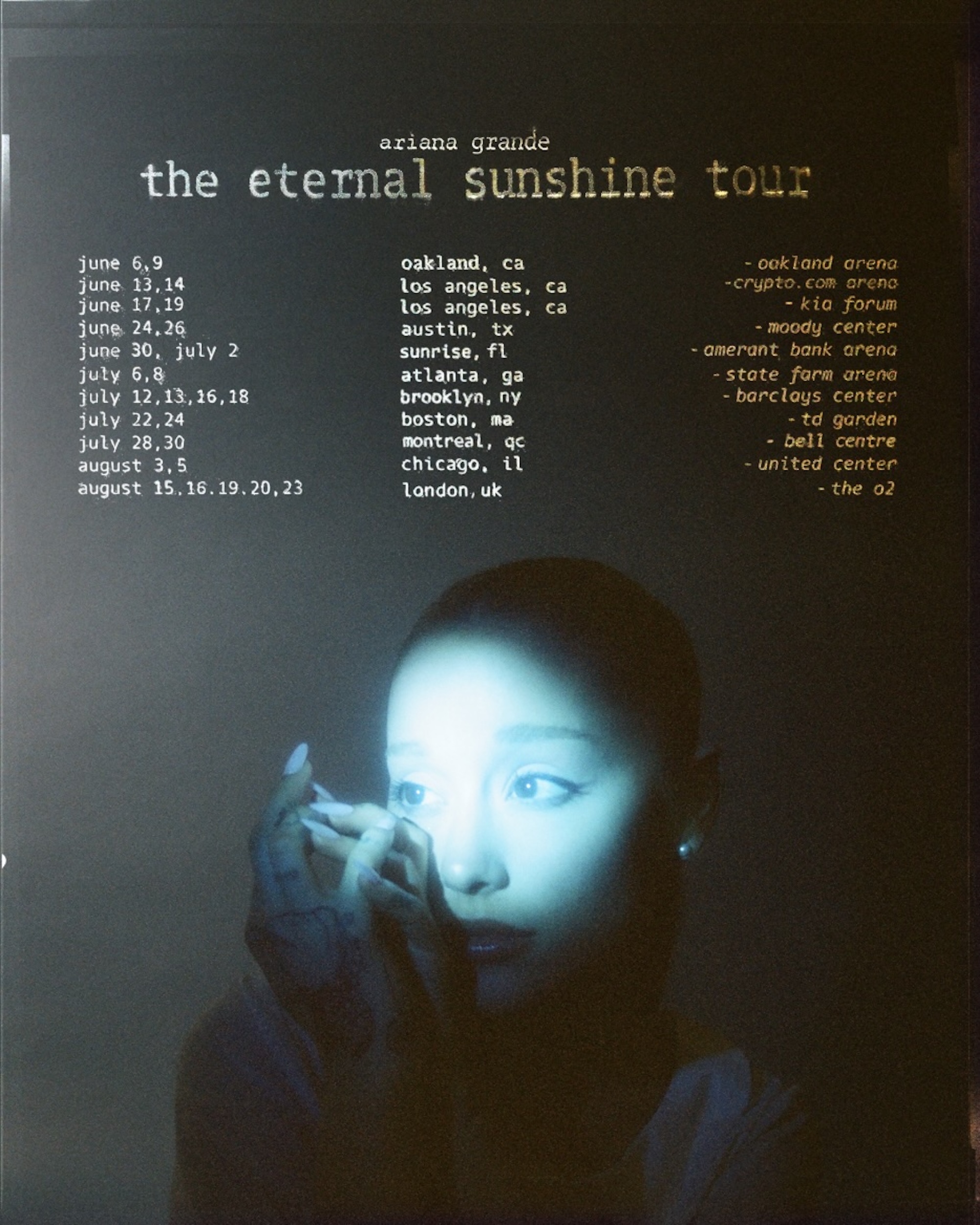 Ariana Grande Announces 2026 The Eternal Sunshine North American Tour Ariana 
