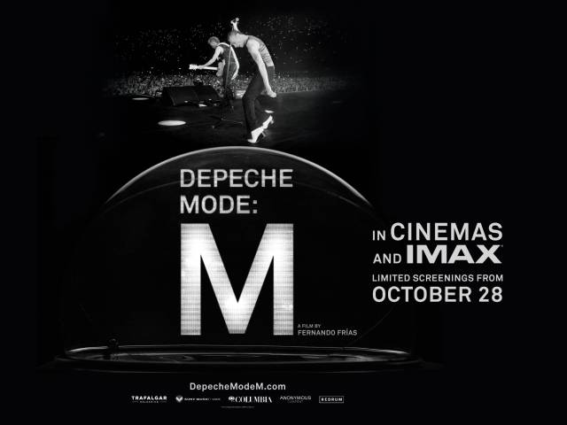 The poster for 'Depeche Mode: M'. Credit: Press