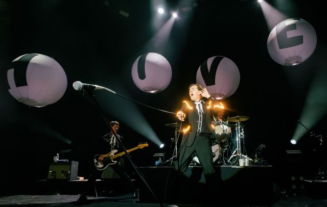 The Hives in Tiger Of Sweden suits