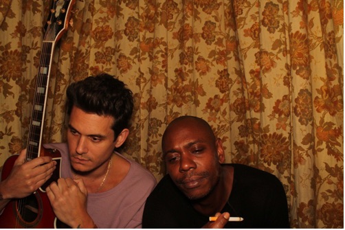 Dave Chappelle and John Mayer
