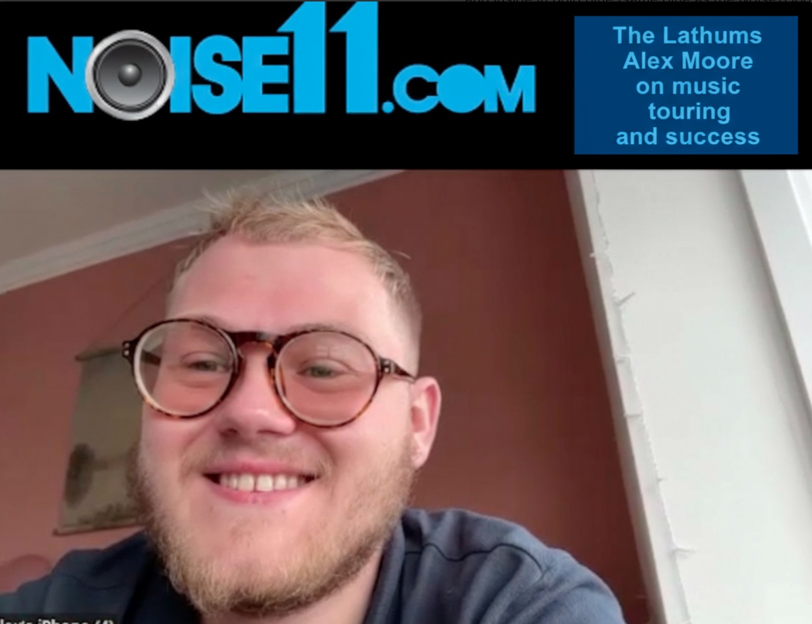 Alex Moore of The Lathums talks to Paul Cashmere at Noise11 ahead of their first Australian tour