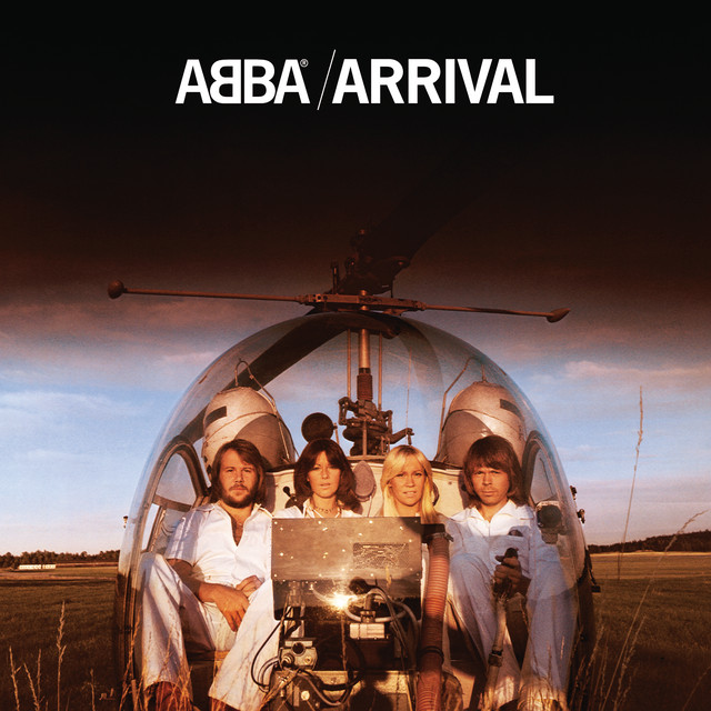 ABBA Arrival album cover marking the 50th anniversary of the 1976 album