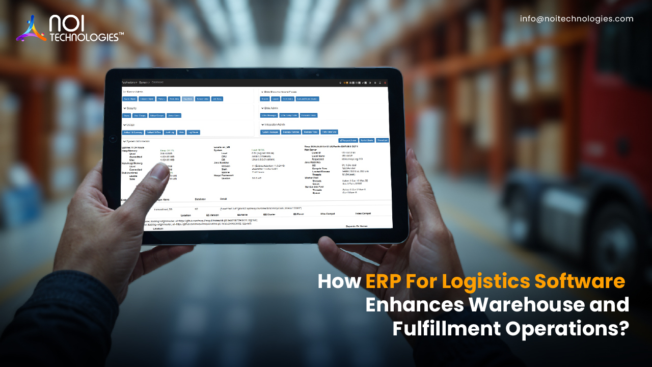 ERP for logistics