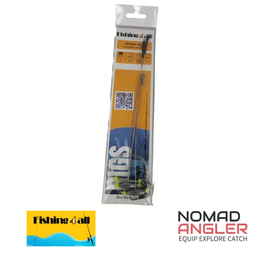 Fishing4All-Vorfach mit beschwertem Hakenhalter