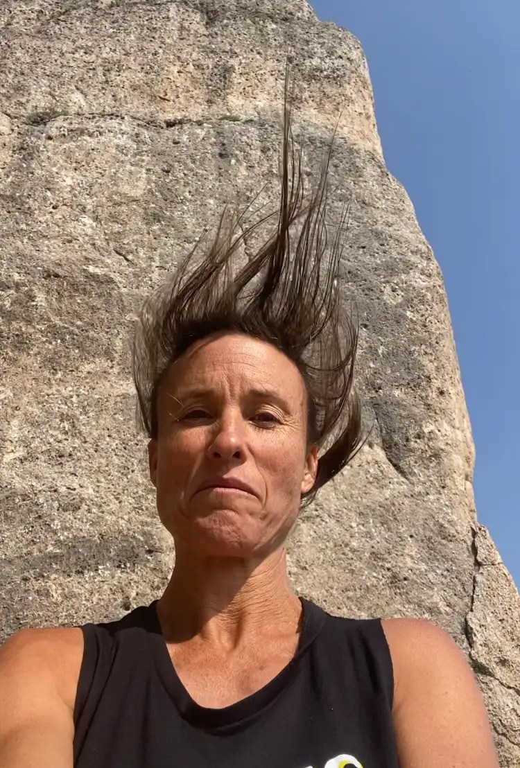 Crazy Wind on our Wyoming Road Trip