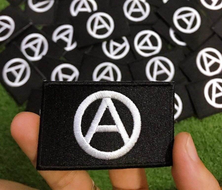 Anarcho Syndicalist Anarcho Munist Flag Patch Punk 40 out of 5 stars 92.