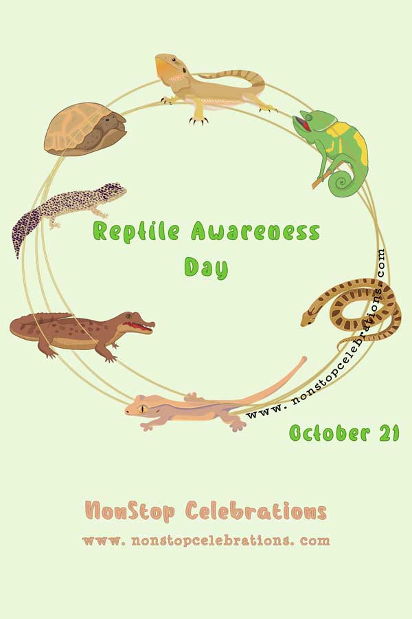 Reptile Awareness Day 2023 Celebrate Reptile Awareness Day October 21 | Nonstop Celebrations