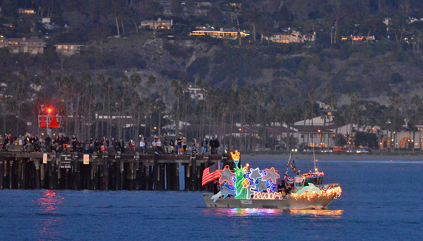 Parade of Lights Floats Around Santa Barbara Harbor Media Noozhawk