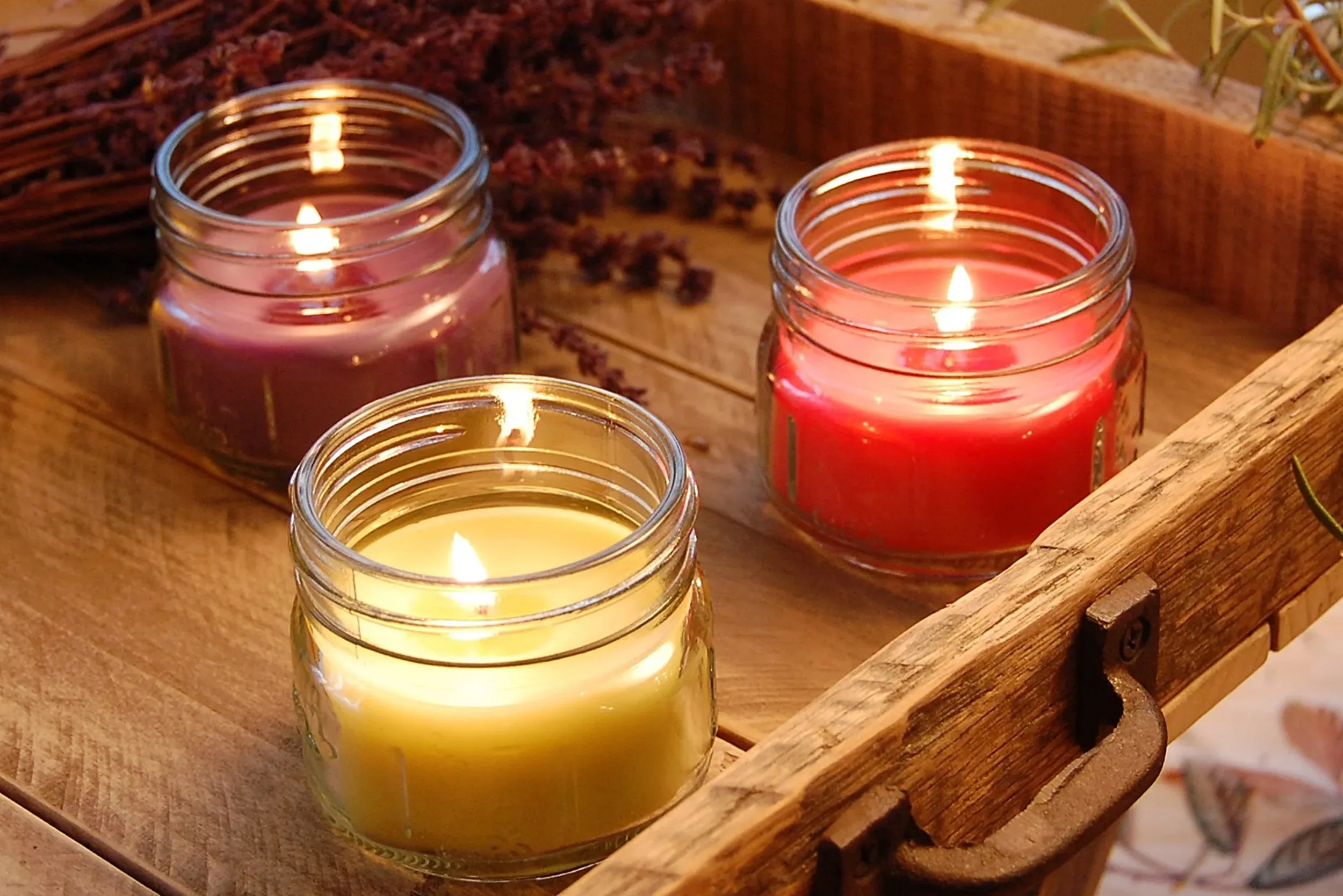For longest-lasting and most efficient burning, let a candle burn one hour for every inch of its diameter each time you light it, allowing the wax to melt completely to the edges.