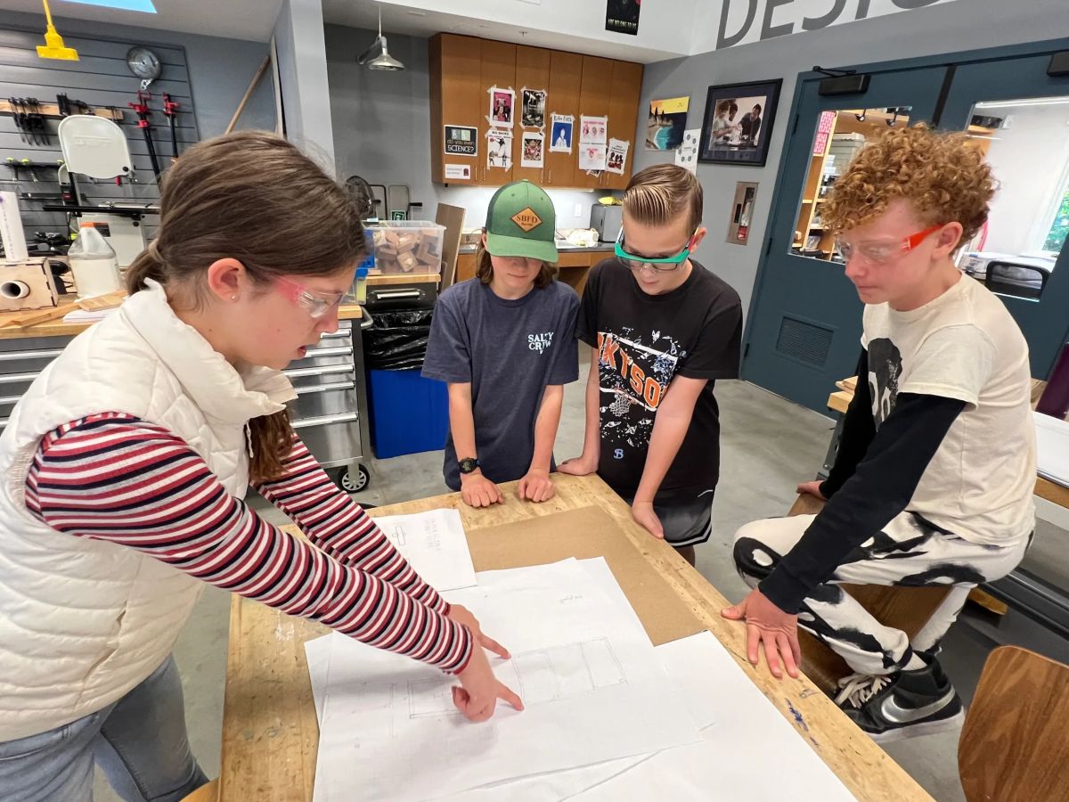 Crane School Students Build Leadership, Engineering, and Power Tool Skills