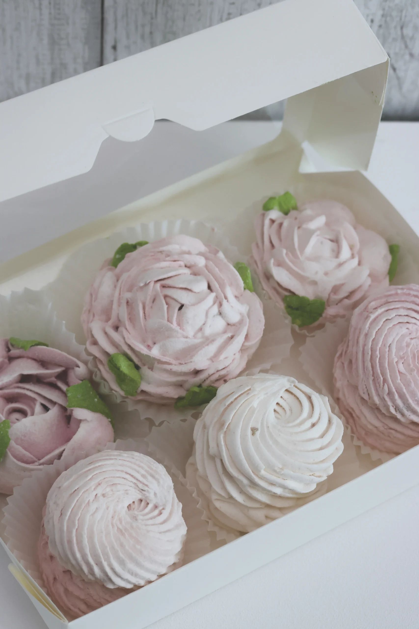 Delicate floral-inspired treats perfect for any special occasion.