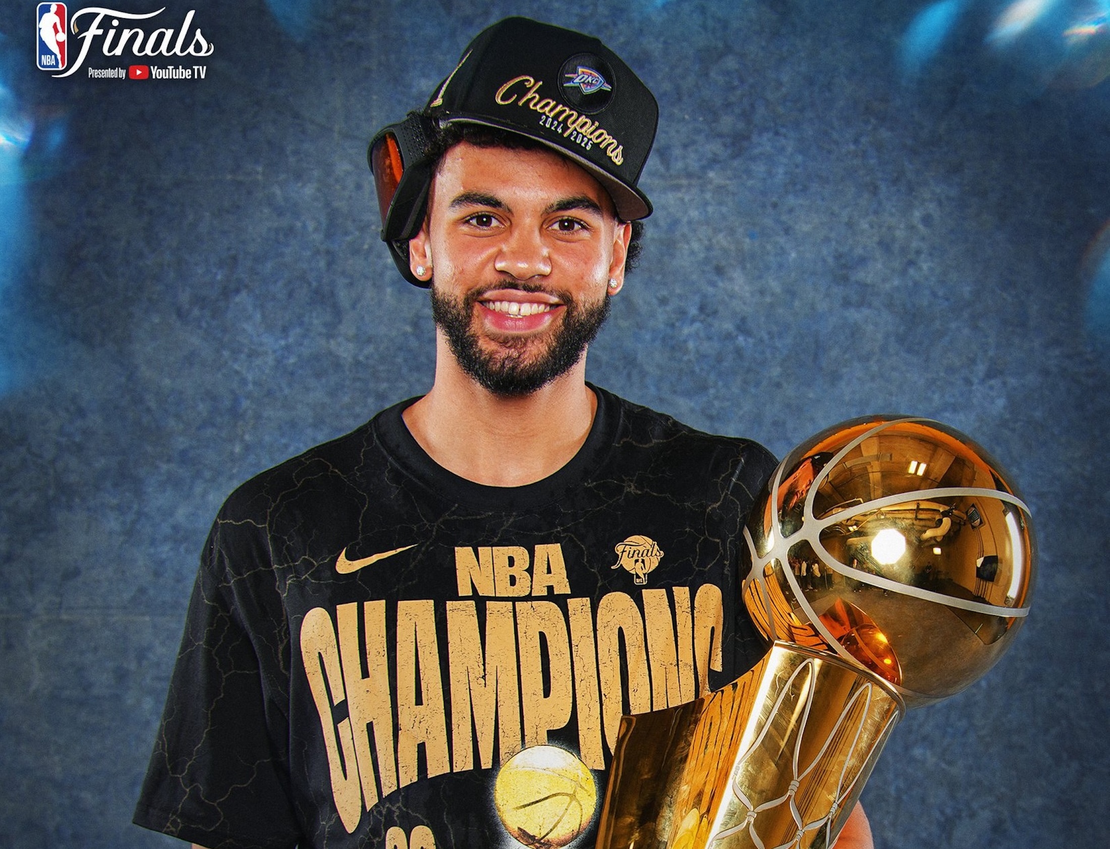 Ajay Mitchell, an All-Big West Conference selection during his three years at UC Santa Barbara, won his first NBA Championship ring in his rookie season with the Oklahoma City Thunder.