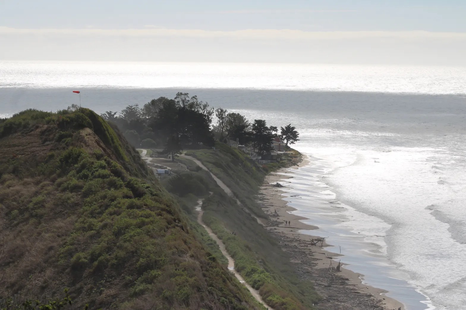 A view of the Carpinteria Bluffs from the Rincon Gateway, seen last year. The Land Trust for Santa Barbara County purchased Rincon Gateway for $3.8 million last year, which now officially belongs to the city of Carpinteria, the city announced this week.