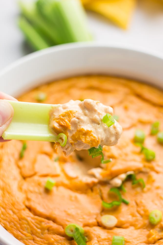 picture Vegan Buffalo Chicken Dip Recipe vegan buffalo chicken dip nora cooks