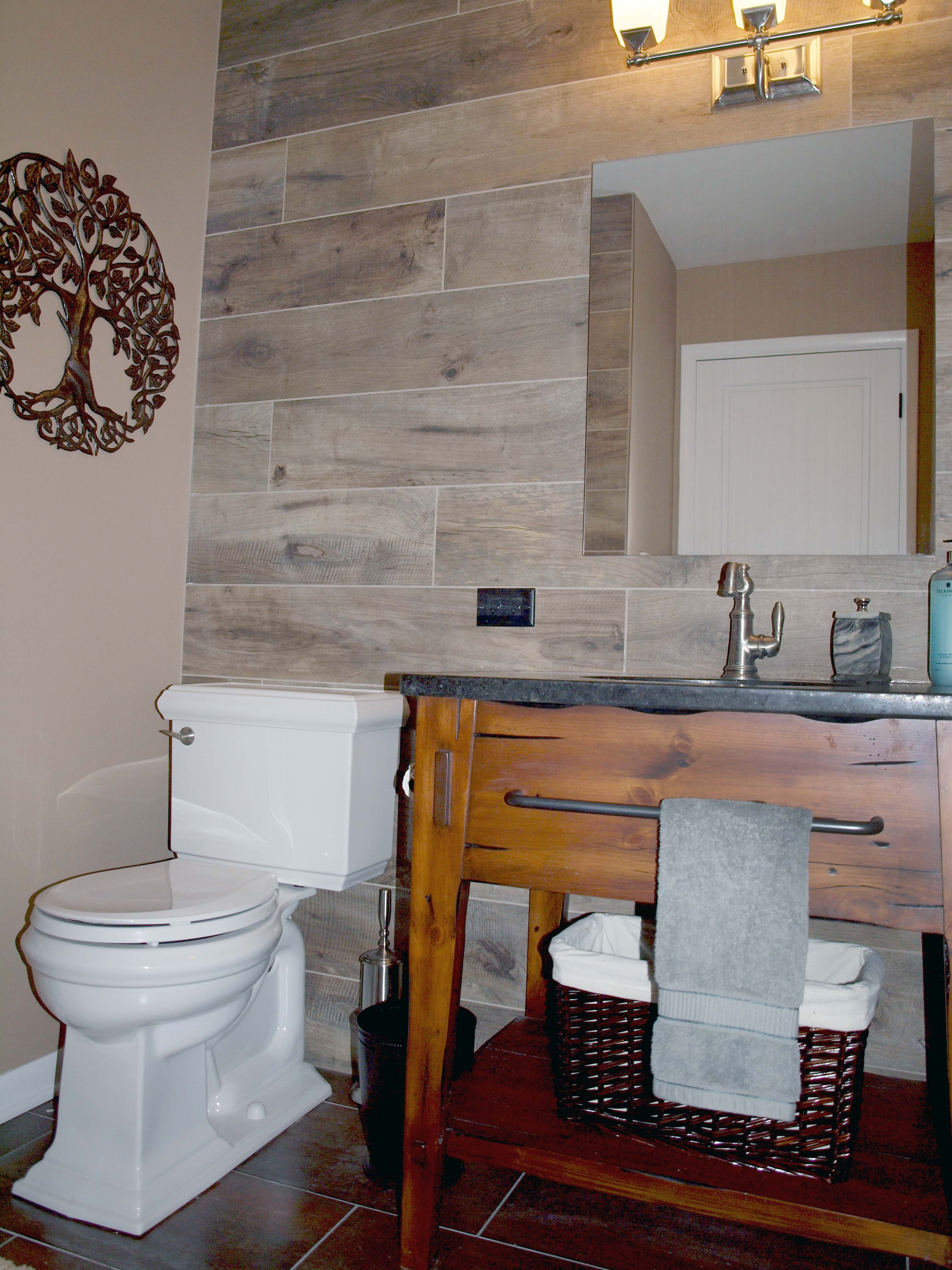 Wood Look Tile On Walls Normandy Remodeling
