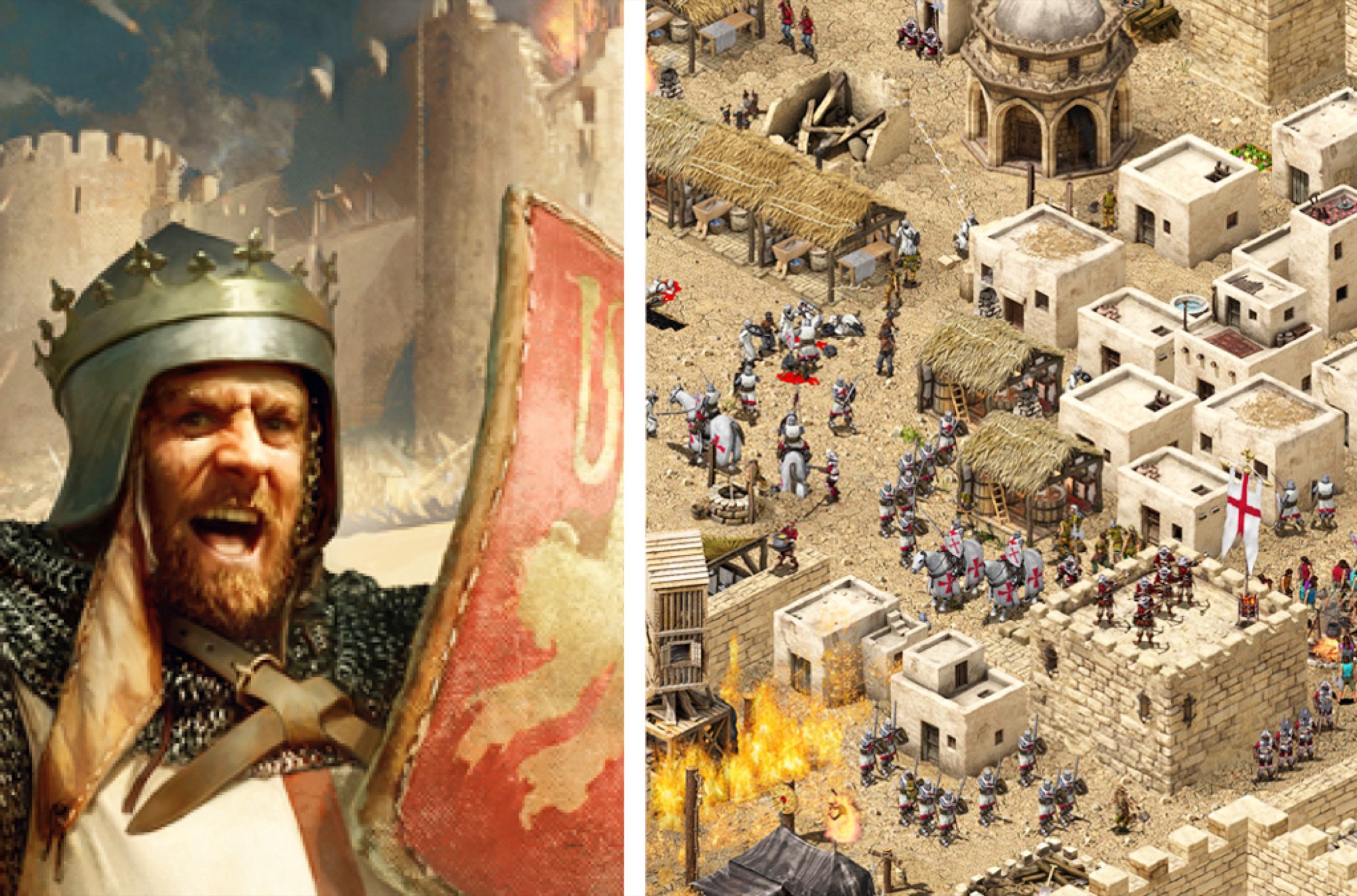 Stronghold Crusader Extreme Difference Definitive Edition.