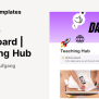 Course Dashboard | Teaching Hub Template | Notion Marketplace
