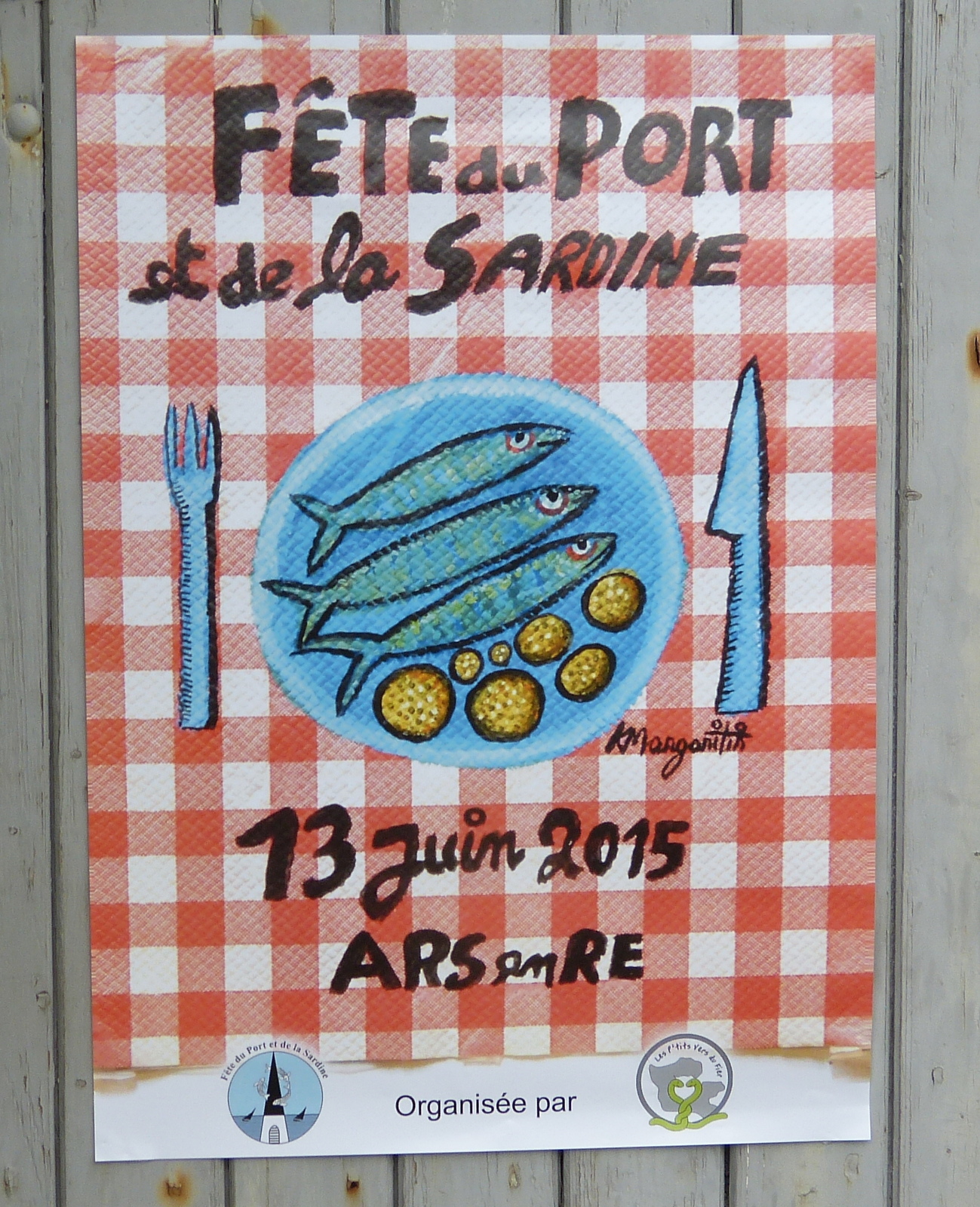 Fête De La Sardine Quiberon Aout 2022 Ars, les sardines s'affichent à la Fête – Chroniques ordinaires des petits  moments de la vie rétaise