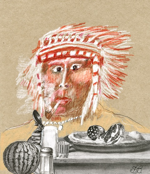 Francis Dumoulin - Peau Rouge