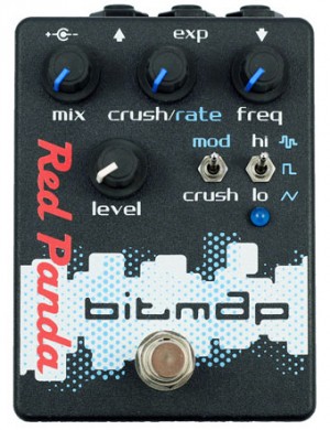 Red Panda Introduces Bitmap Bitcrusher Pedal – No Treble