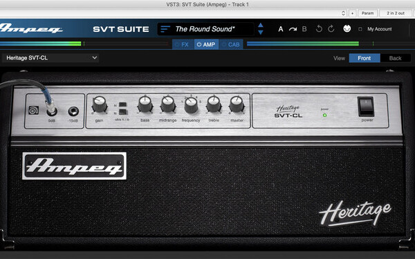 Ampeg Introduces SVT Suite Plugin