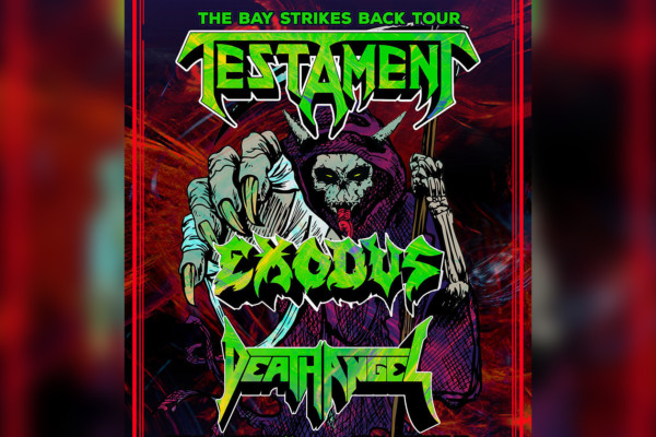 Testament, Exodus, and Death Angel Announce New Tour Dates