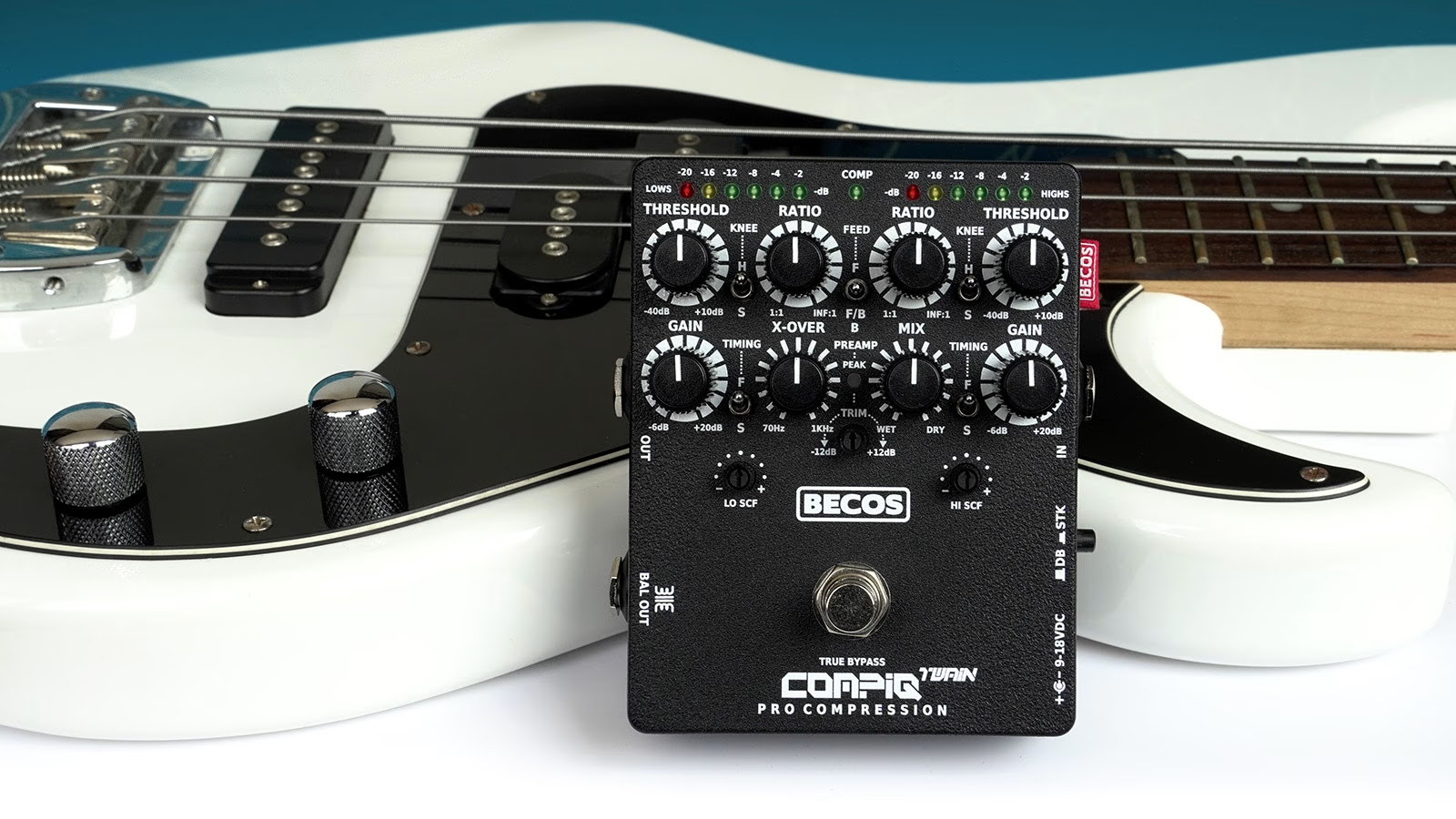 ベース BECOS COMP PRO COMPRESSION BECOS CompIQ MINI ONE+ Pro Compressor - Bass Demo - YouTube