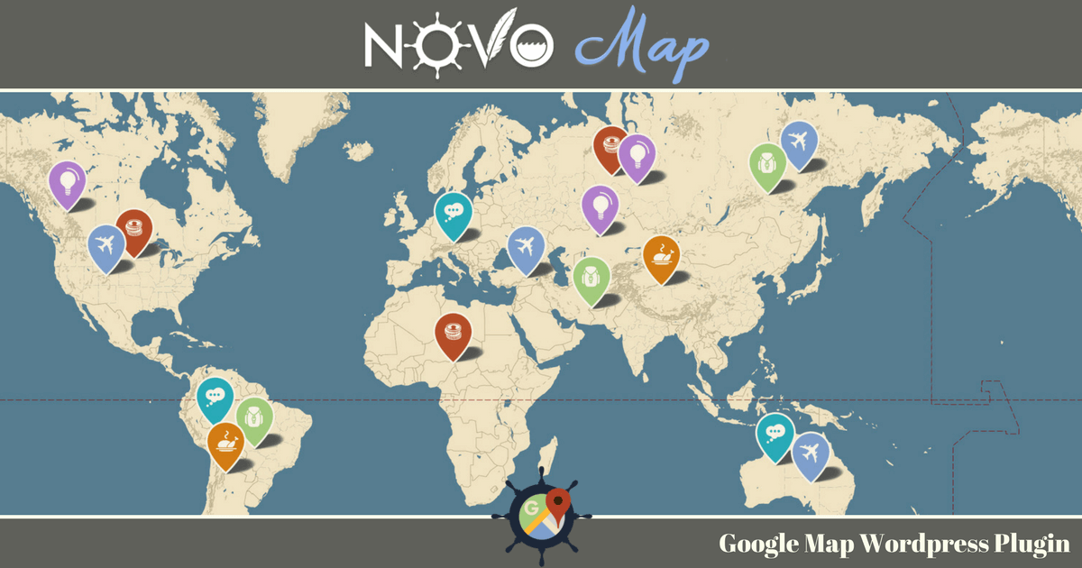 The best premium map plugins for wordpress. Novo Map Free Wordpress Plugin To Display Posts On Custom Google Maps