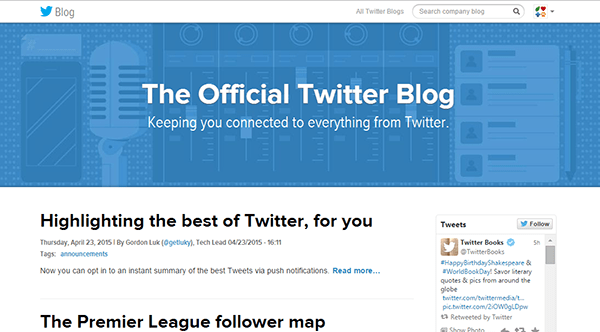 Twitter Blog