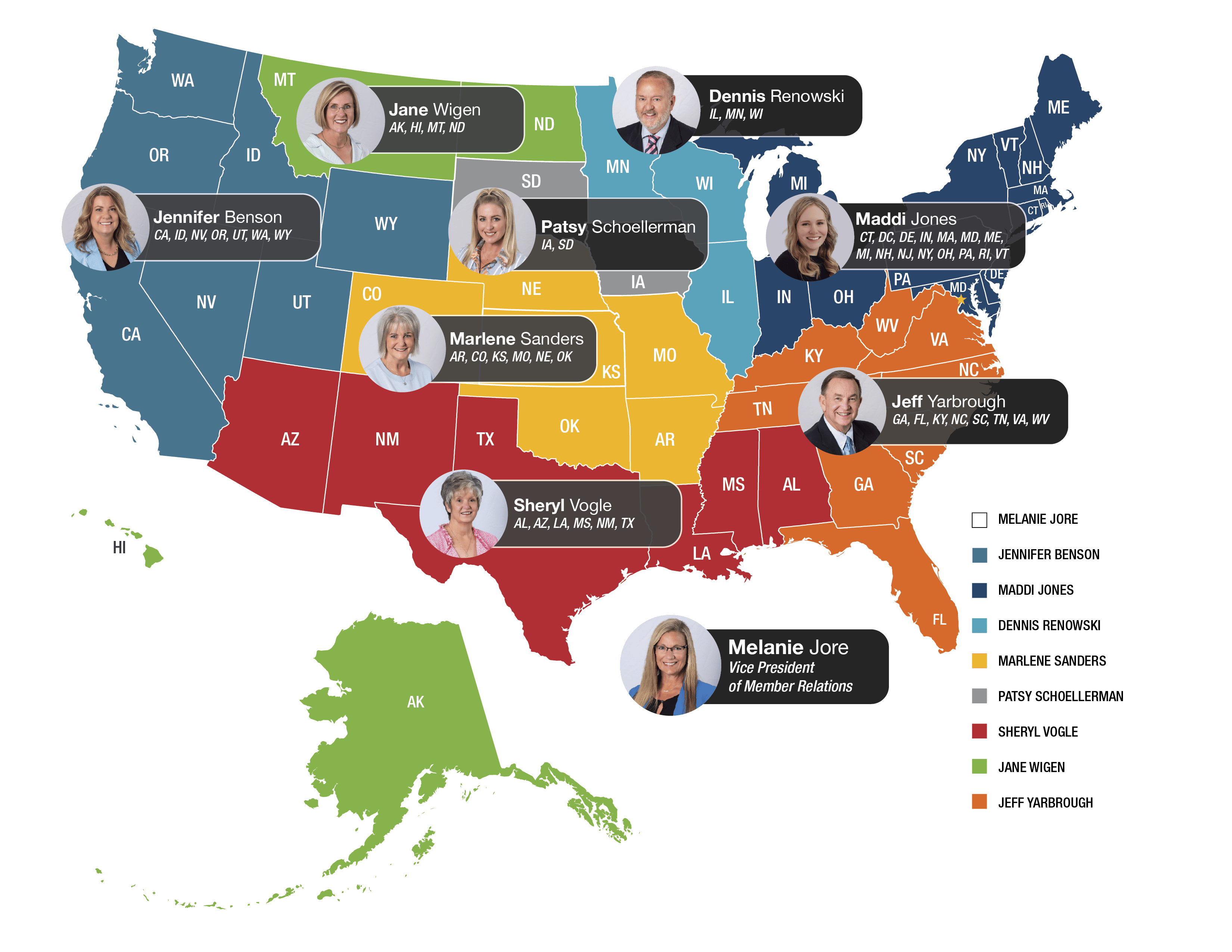Member Relations Territory Updates Effective March 2 2026 NTCA The 2026 