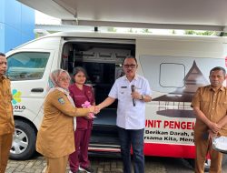 RSUD Jailolo Terima Dua Unit Ambulans dari Kemenkes, Bupati James Apresiasi Dirut