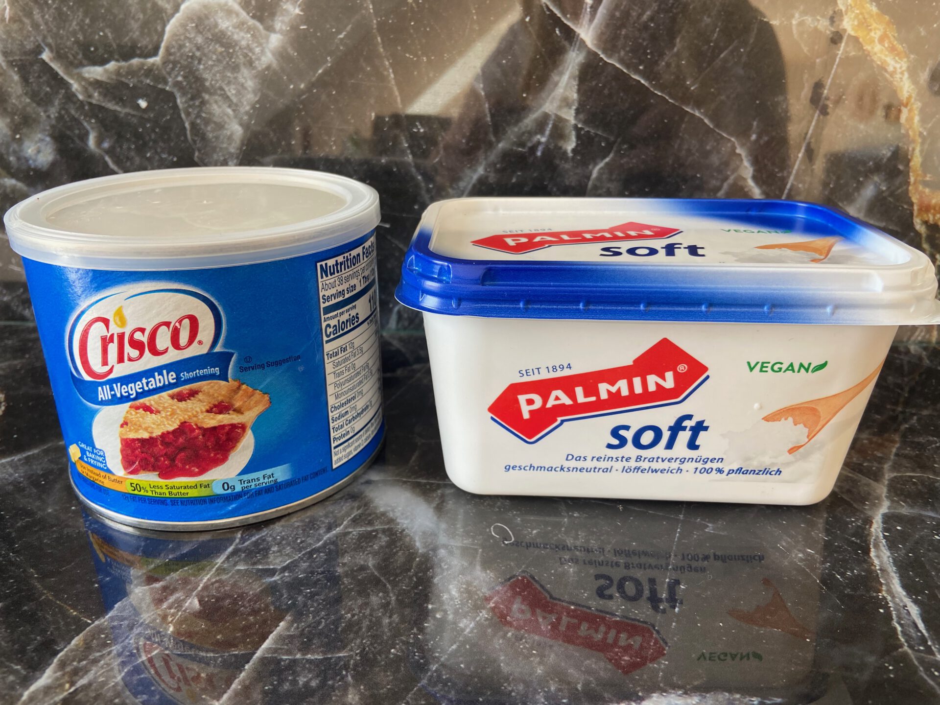 Shortening vs. gehärtetes Pflanzenfett