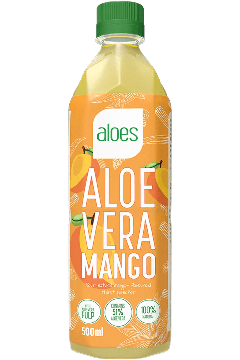 Aloes Aloe Vera - 500ml Mango Aloes Aloe Vera - 500ml Mango
