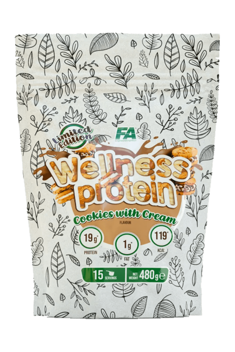 Wellness Protein - 480g – Cookies & Cream Wellness Protein - 480g – Cookies & Cream