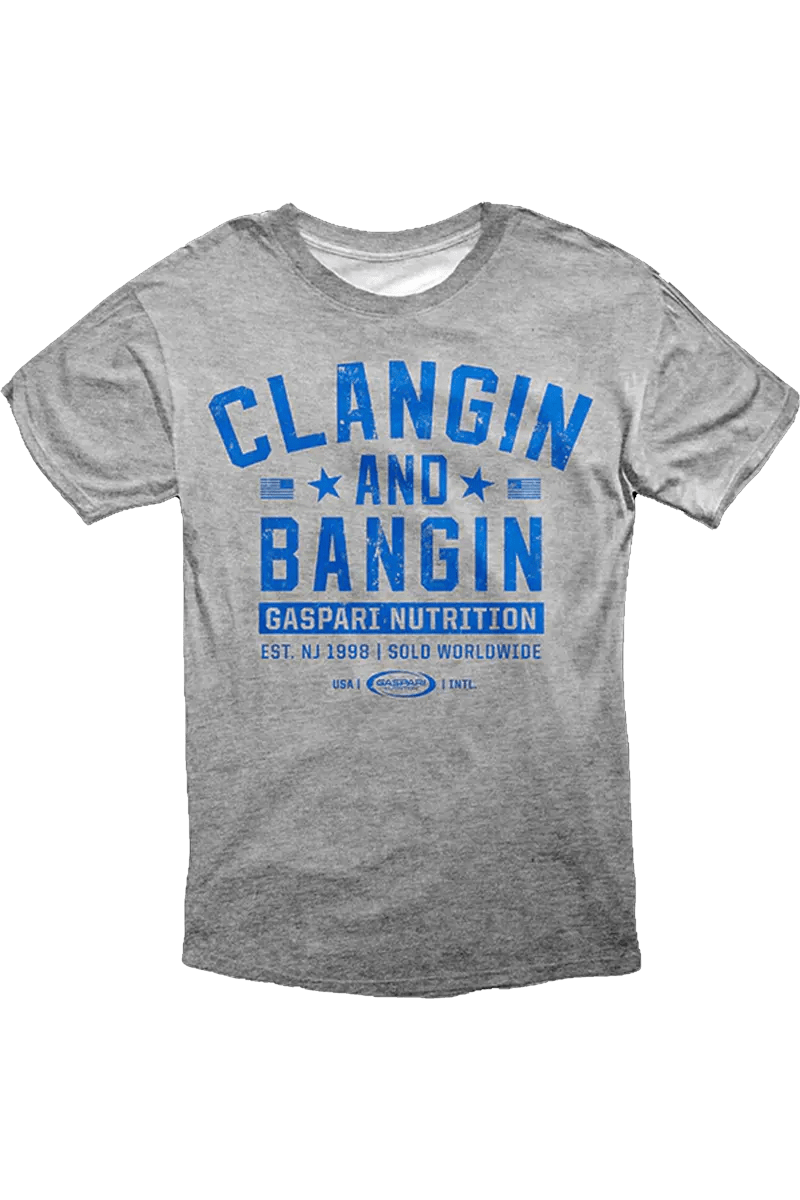 T-shirt Clangin and Bangin // Grey – XXL T-shirt Clangin and Bangin // Grey – XXL