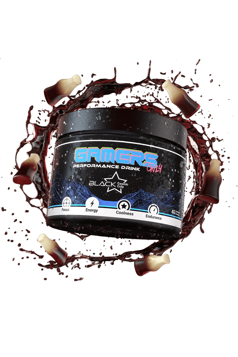 Gamers Only Performance Drink - 200g – Black Cosmic Cola