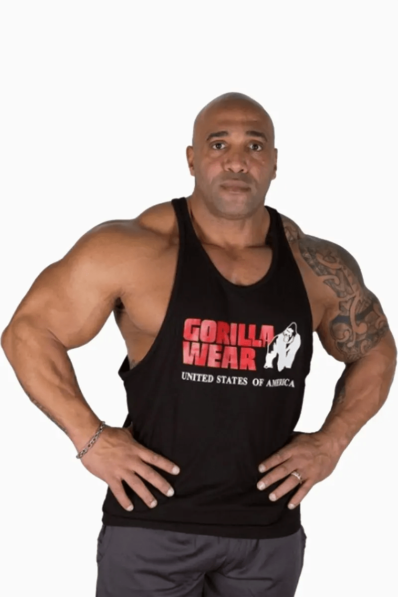 Gorilla Wear Classic Tank Top – Hvit – XL