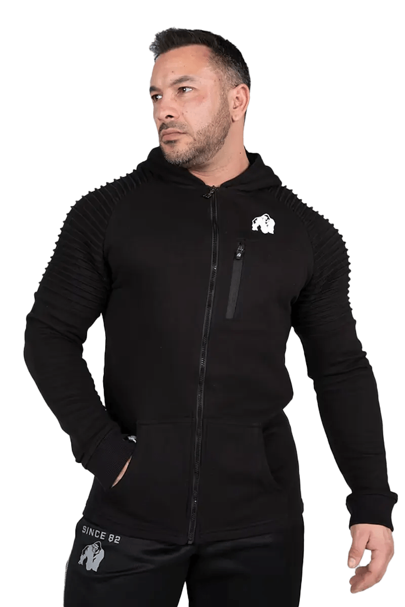 Gorilla Wear Delta Hoodie - Sort – 2XL Gorilla Wear Delta Hoodie - Sort – 2XL