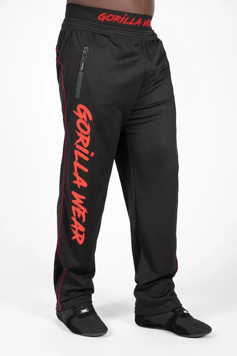 Mercury Mesh Pants - Sort/Rød