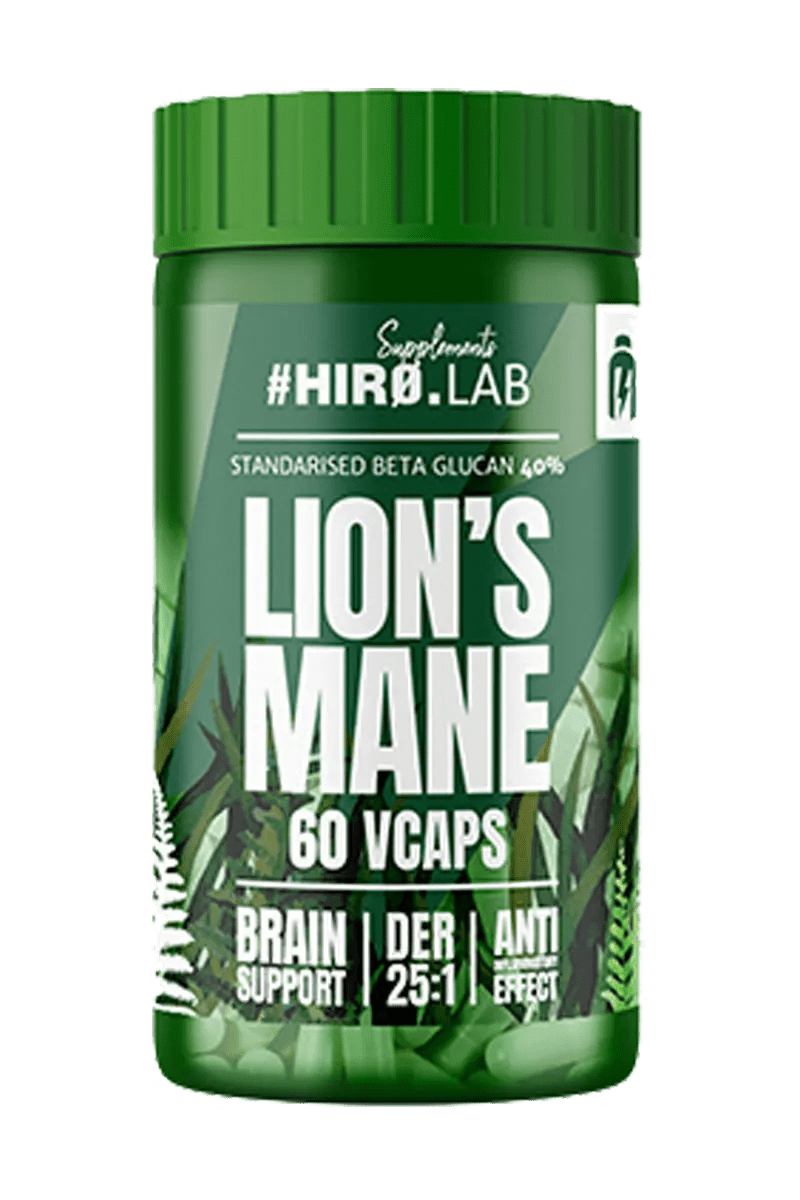 HIRO.LAB Lion's Mane - 60 kapsler