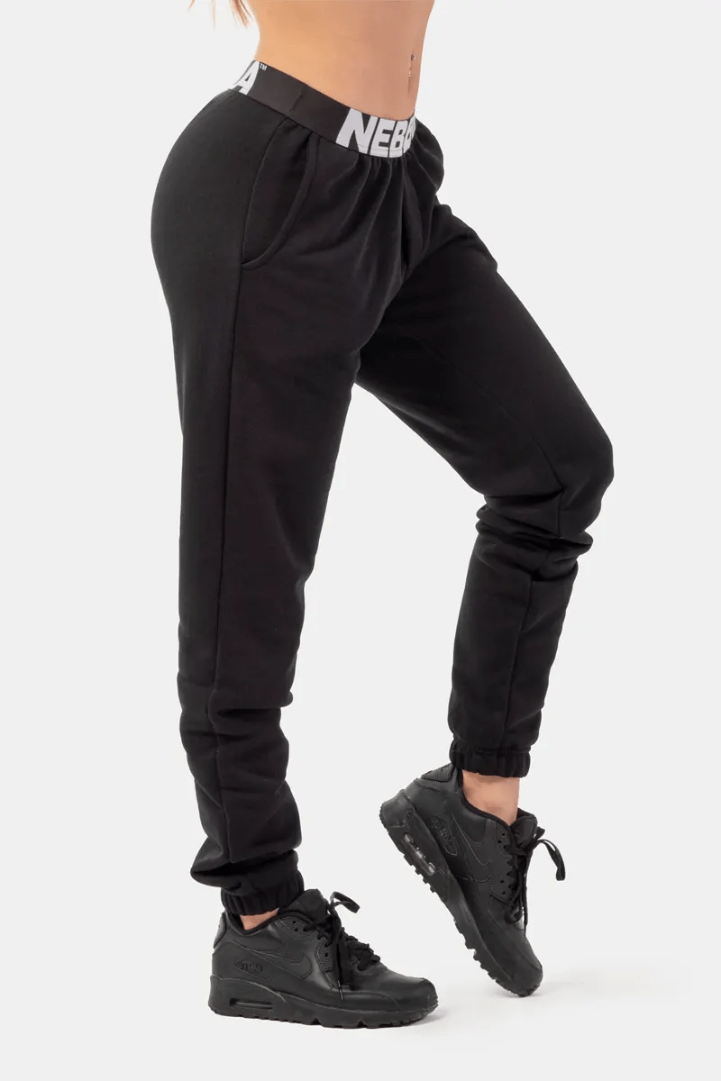 Nebbia Iconic Mid-Waist Sweatpants – XS