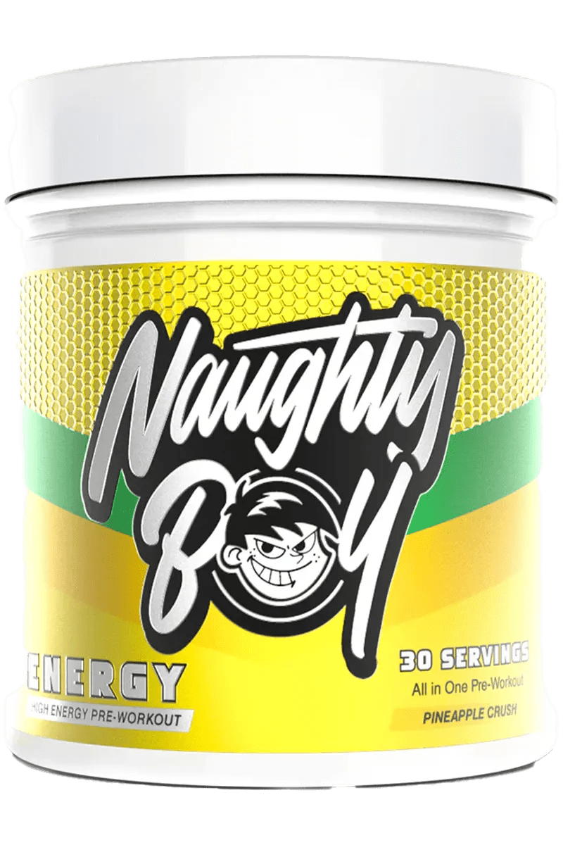 NaughtyBoy® Energy PWO - 390g – Pineapple Crush