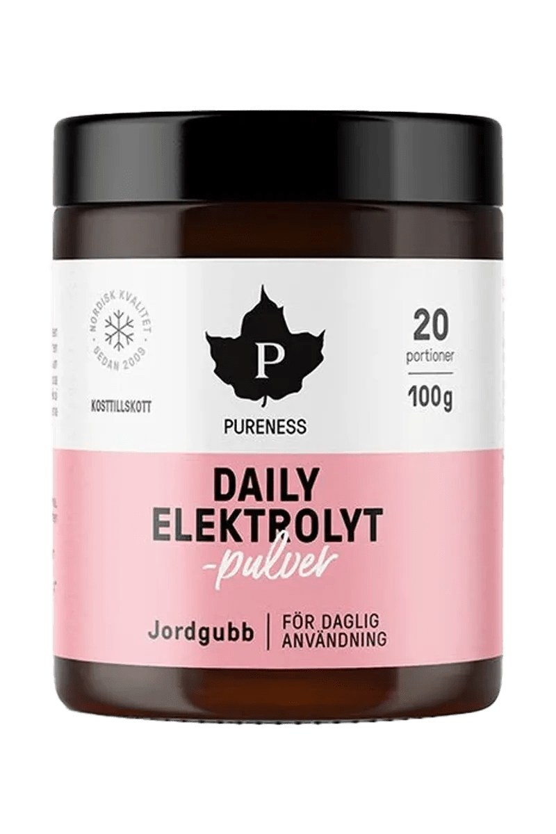 Daily Elektrolyttpulver - 100g Jordbær Daily Elektrolyttpulver - 100g Jordbær