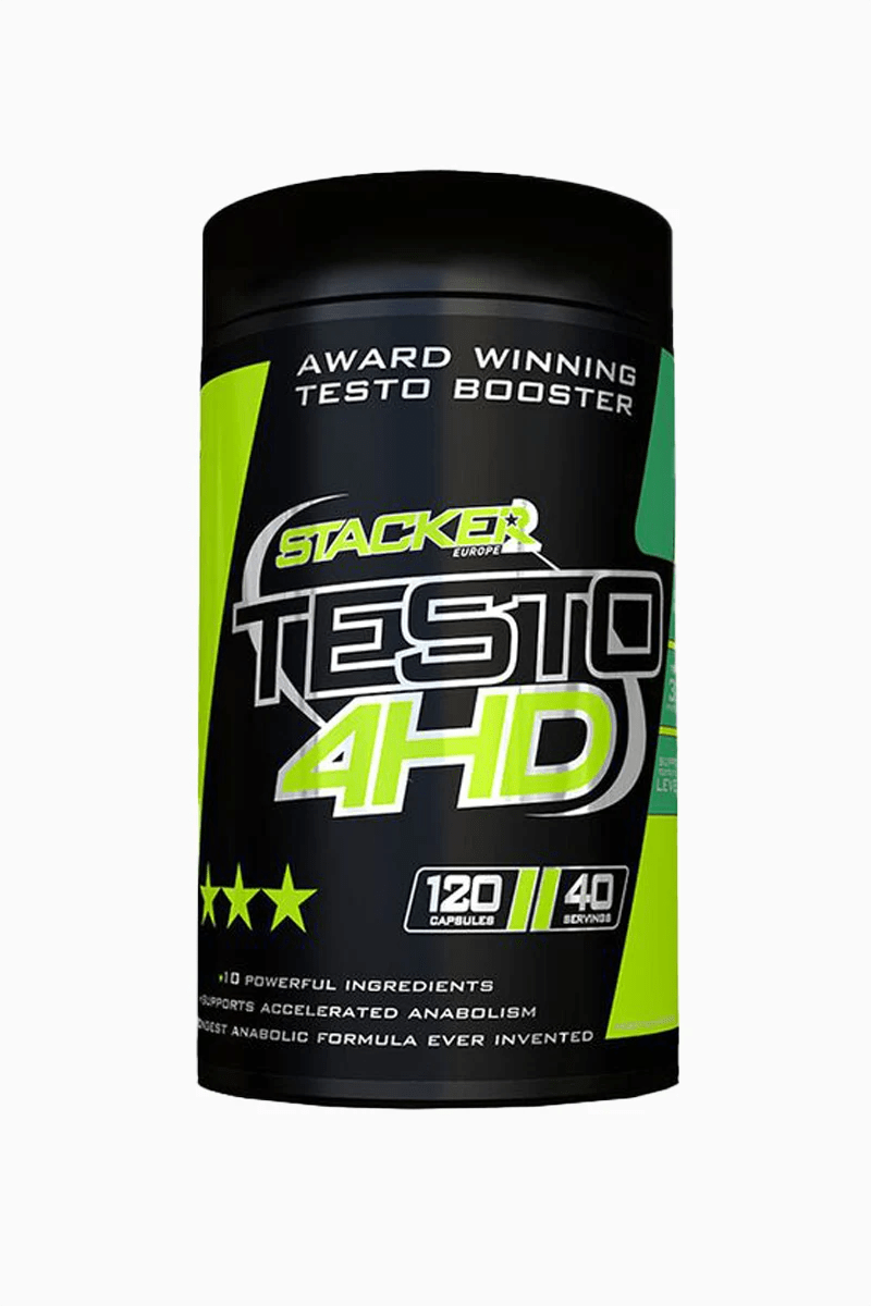 Stacker2Europe Testo 4-HD - 120 kapsler Stacker2Europe Testo 4-HD - 120 kapsler