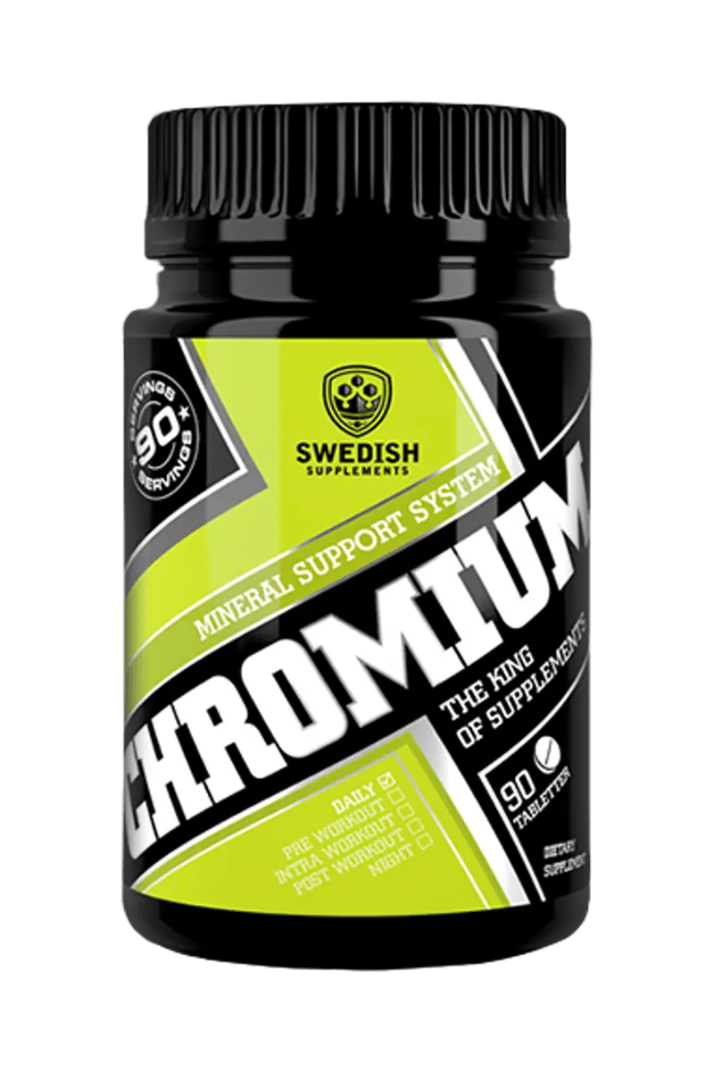 Swedish Supplements Chromium - 90 kapsler Swedish Supplements Chromium - 90 kapsler